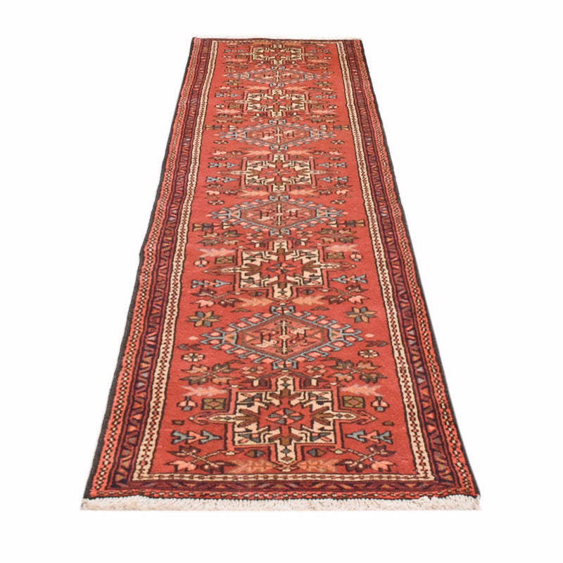 Løper Persisk teppe - Nomadisk - 287 x 68 cm - rød