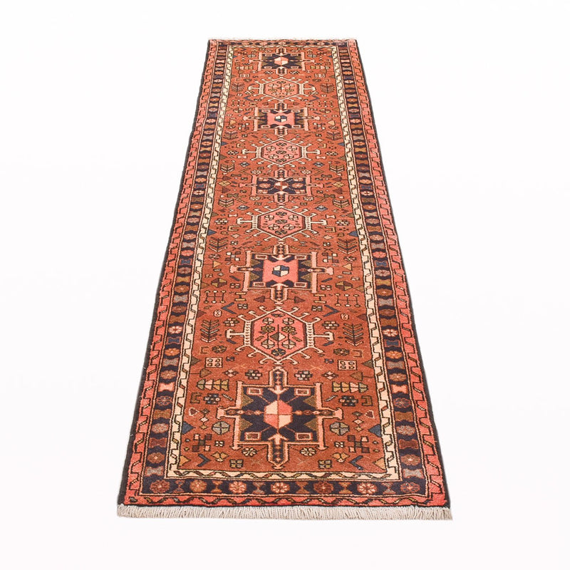 Løper Persisk teppe - Nomadisk - 282 x 69 cm - rød