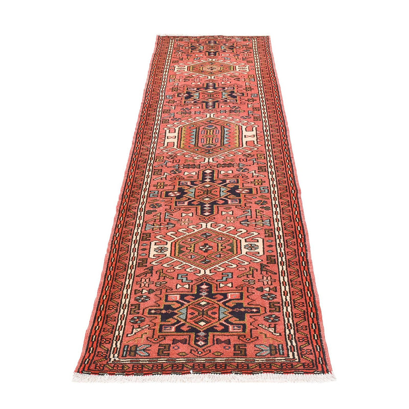Løper Persisk teppe - Nomadisk - 287 x 75 cm - lys rød