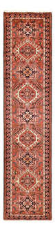 Løper Persisk teppe - Nomadisk - 290 x 70 cm - lys rød