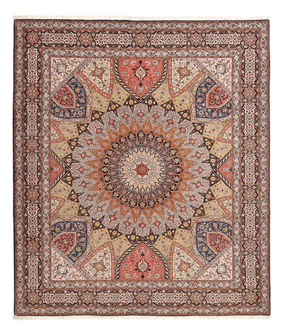 Tabriz - 50 Raj Teppe 253x302cm - Persisk teppe