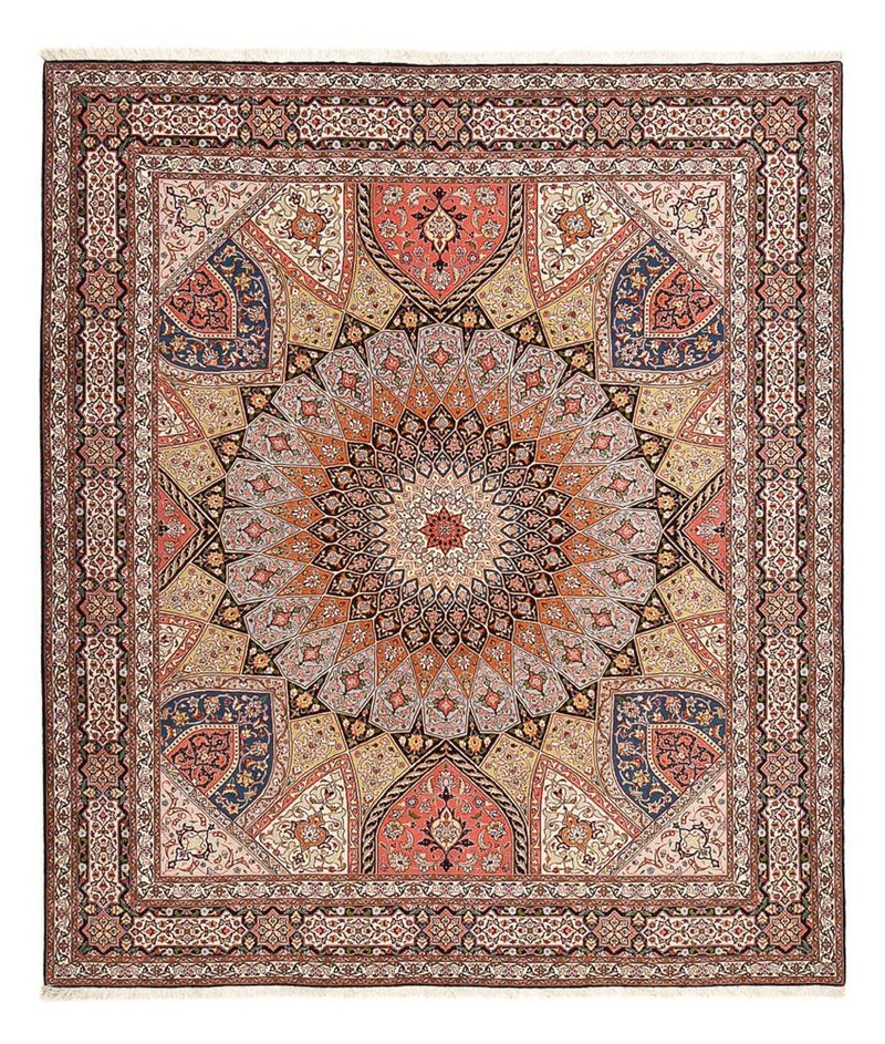 Tabriz - 50 Raj Teppe 253x302cm - Persisk teppe