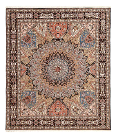 Tabriz - 50 Raj Teppe 253x302cm - Persisk teppe