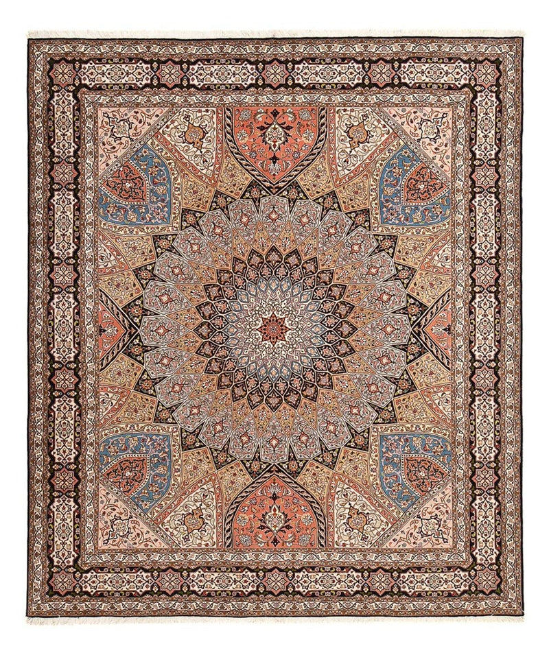 Tabriz - 50 Raj Teppe 302x253cm - Persisk teppe