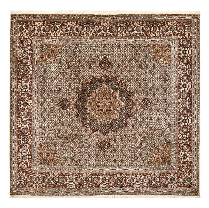 Tabriz - 40 Raj Teppe 252x247cm - Persisk teppe