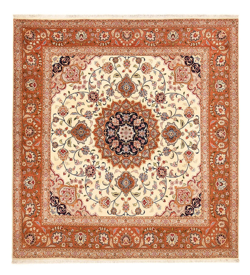 Tabriz - 40 Raj Teppe 275x250cm - Persisk teppe