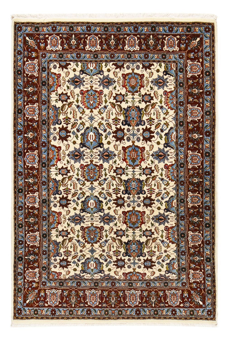Persisk teppe - Nomadisk - 212 x 147 cm - lys beige