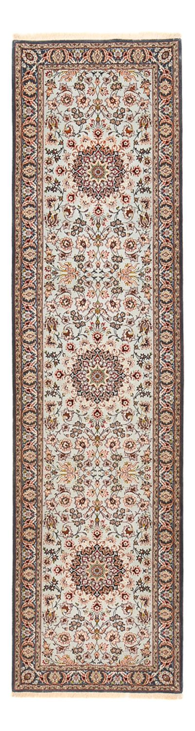 Løper Persisk teppe - Isfahan - premium - 313 x 83 cm - rust