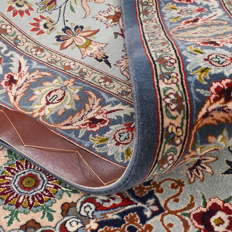 Løper Persisk teppe - Isfahan - premium - 313 x 83 cm - rust