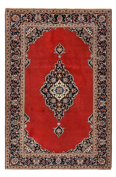 Kashan Teppe 132x205cm - Persisk teppe - rød