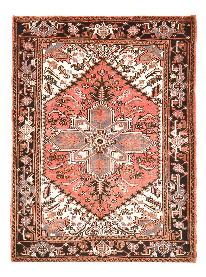 Persisk teppe - Nomadisk - 205 x 156 cm - lys rød