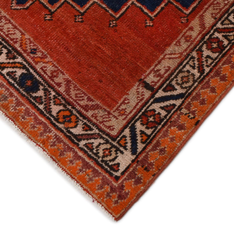 Løper Persisk teppe - Nomadisk - 315 x 93 cm - rød