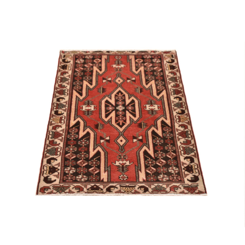 Persisk teppe - Nomadisk - 125 x 75 cm - lys rød