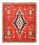 Afshar Sirjan Teppe 129x107cm - Persisk teppe