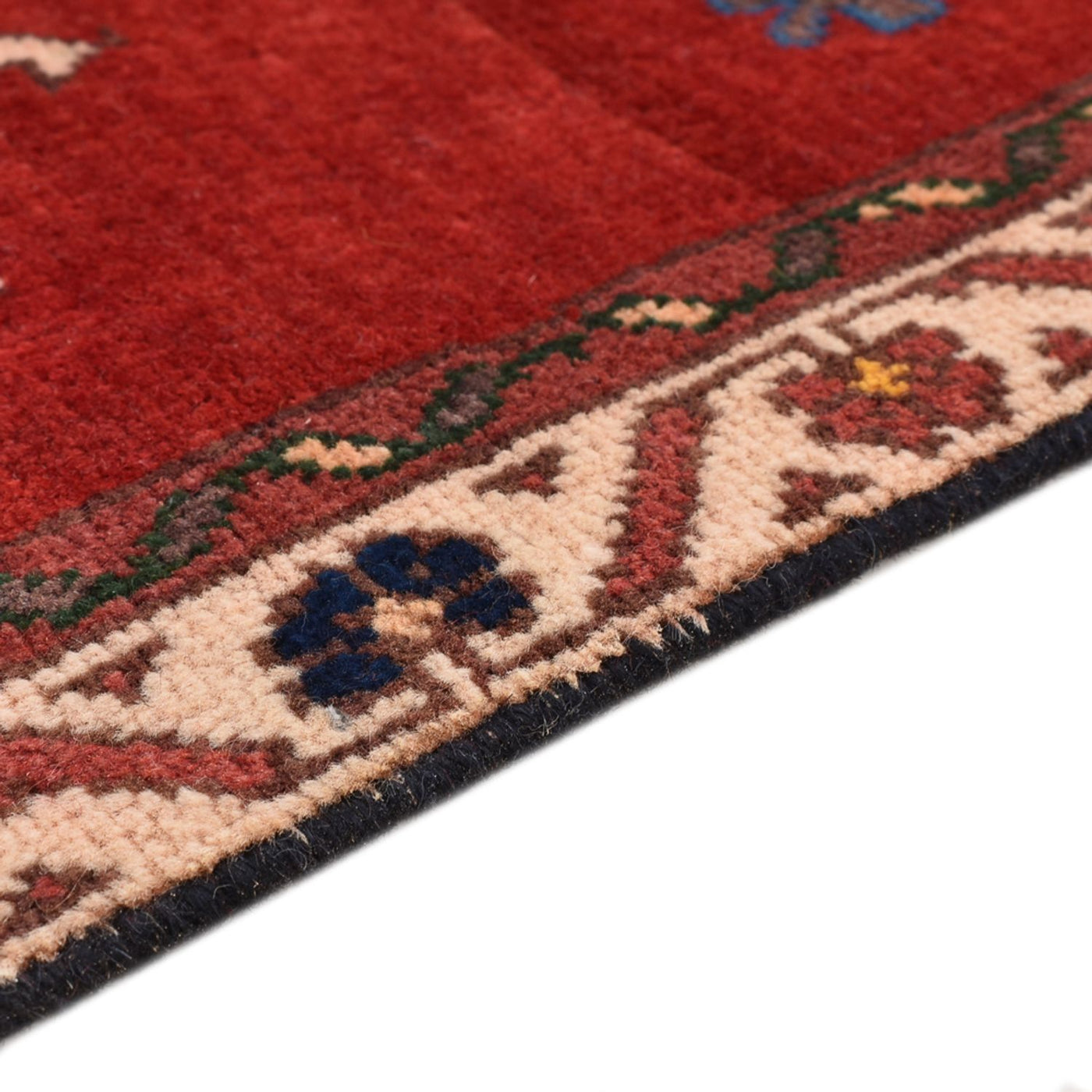 Afshar Sirjan Teppe 129x107cm - Persisk teppe