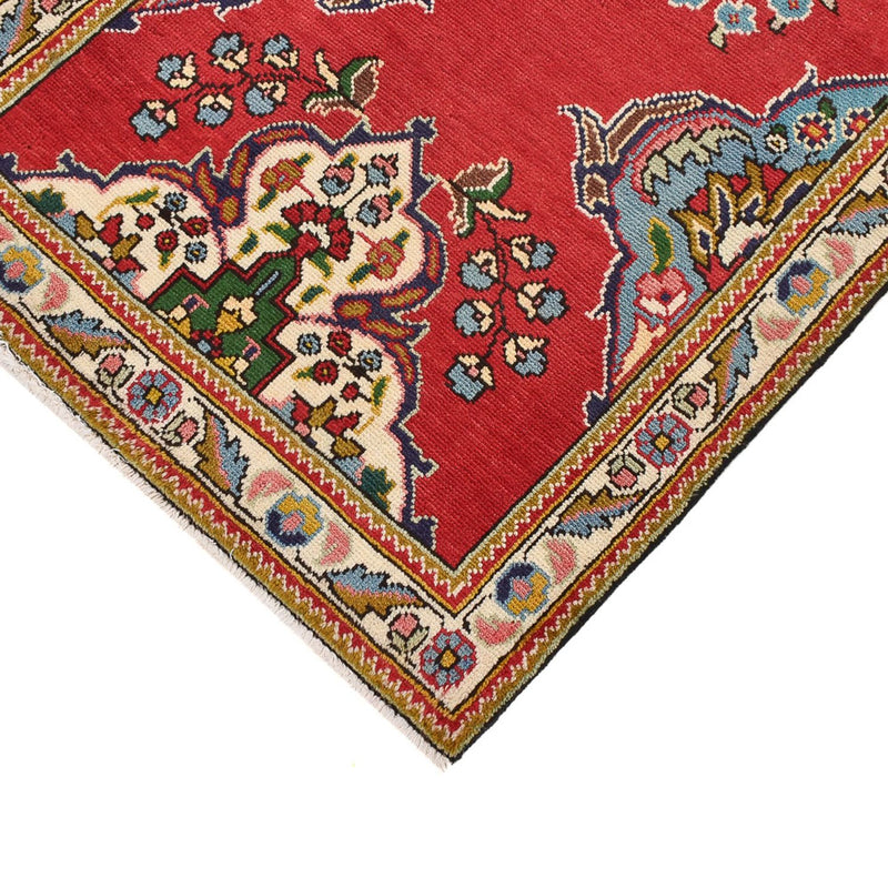 Løper Persisk teppe - Tabriz - 343 x 80 cm - rød