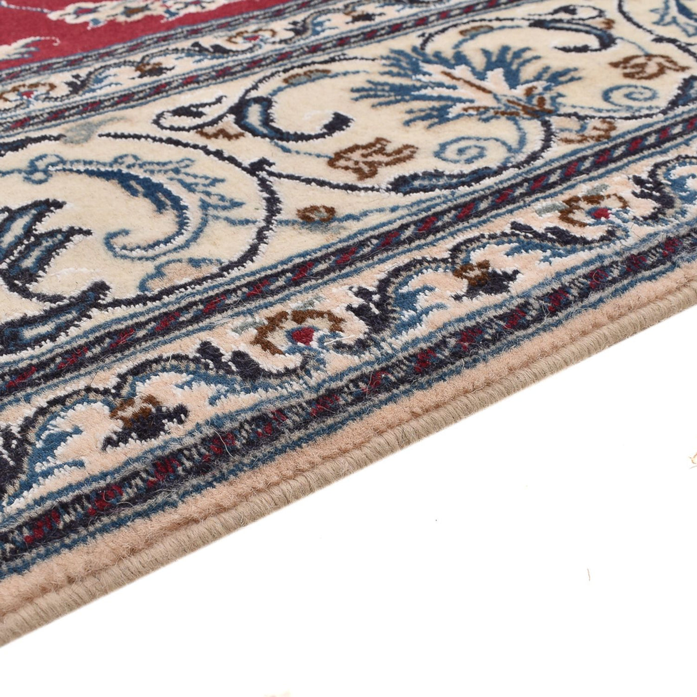 Perserteppich - Nain - 292 x 202 cm - rot