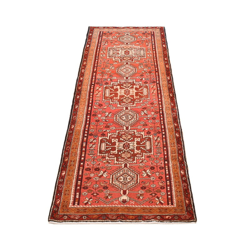 Løper Persisk teppe - Nomadisk - 254 x 80 cm - rød