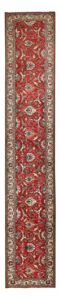 Løper Persisk teppe - Tabriz - 458 x 81 cm - rød – product image