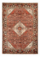 Persisk teppe - Nomadisk - 218 x 154 cm - lys rød