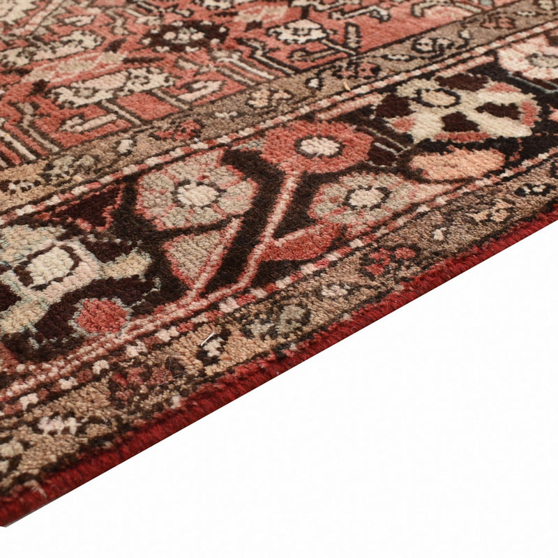 Persisk teppe - Nomadisk - 218 x 154 cm - lys rød