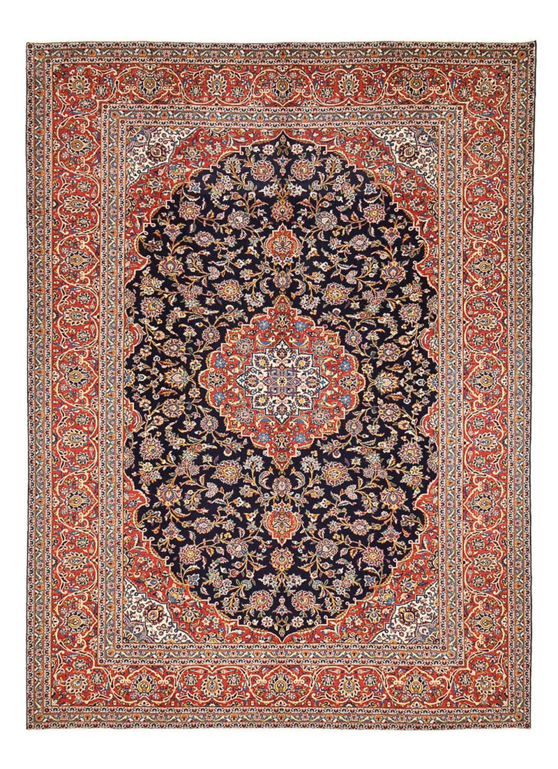 Kashan Teppe 398x295cm - Persisk teppe