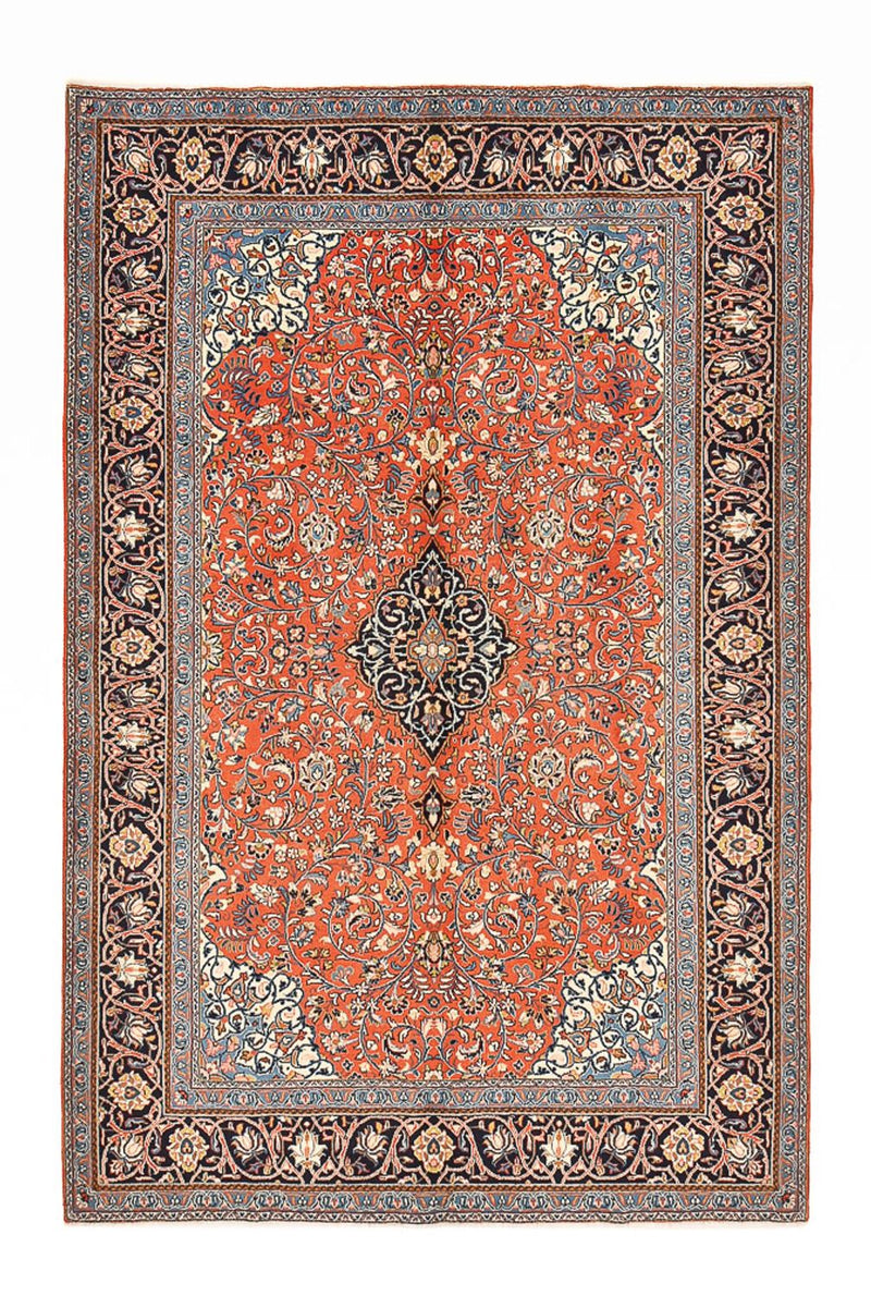 Persisk teppe - klassisk - 312 x 206 cm - lys rød