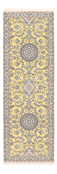 Løper Persisk teppe - Nain - Royal - 273 x 88 cm - gul – product image