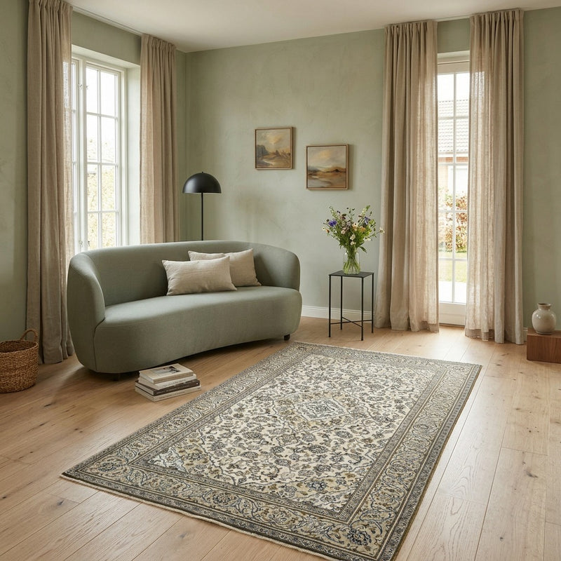 Kashan Teppe 254x145cm - Persisk teppe