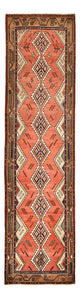 Løper Persisk teppe - Nomadisk - 286 x 80 cm - lys rød