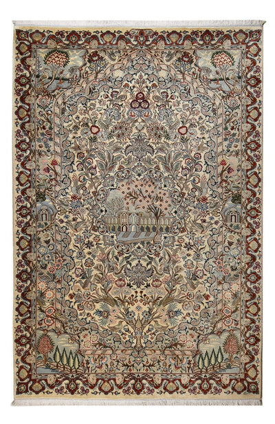 Kashan Teppe 201x301cm - Persisk teppe