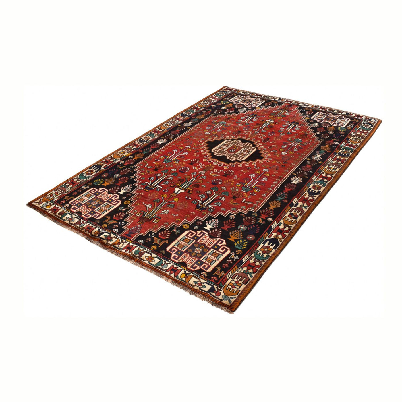 Shiraz Teppe 252x160cm - Persisk teppe