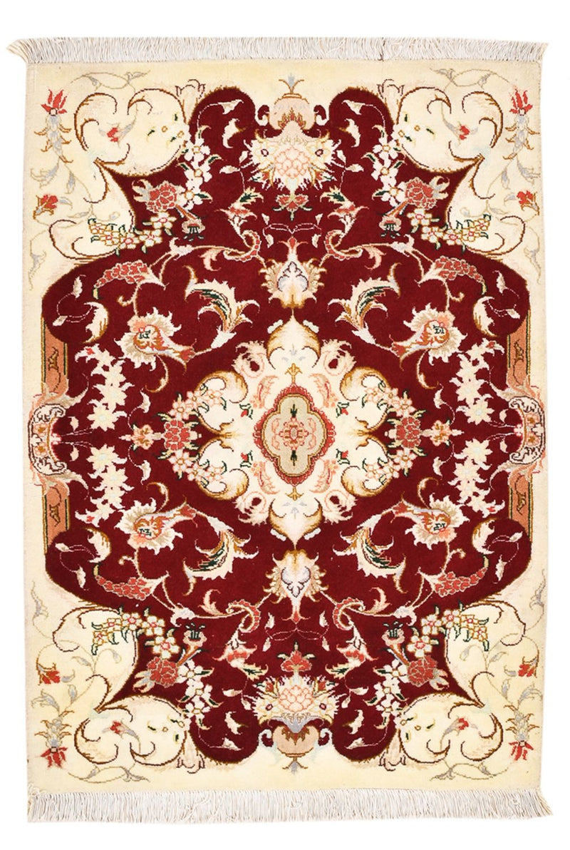 Persisk teppe - Tabriz - Royal - 90 x 60 cm - rød