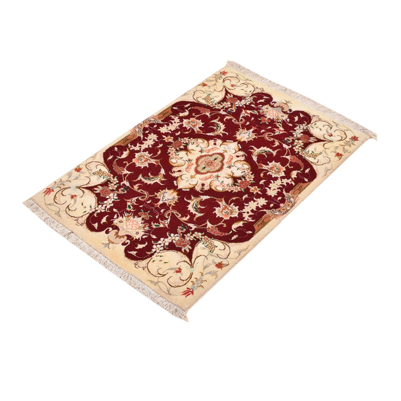 Persisk teppe - Tabriz - Royal - 90 x 60 cm - rød