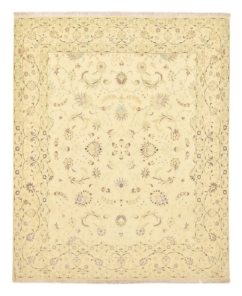 Persisk teppe - Tabriz - Royal - 240 x 200 cm - lysegrønn