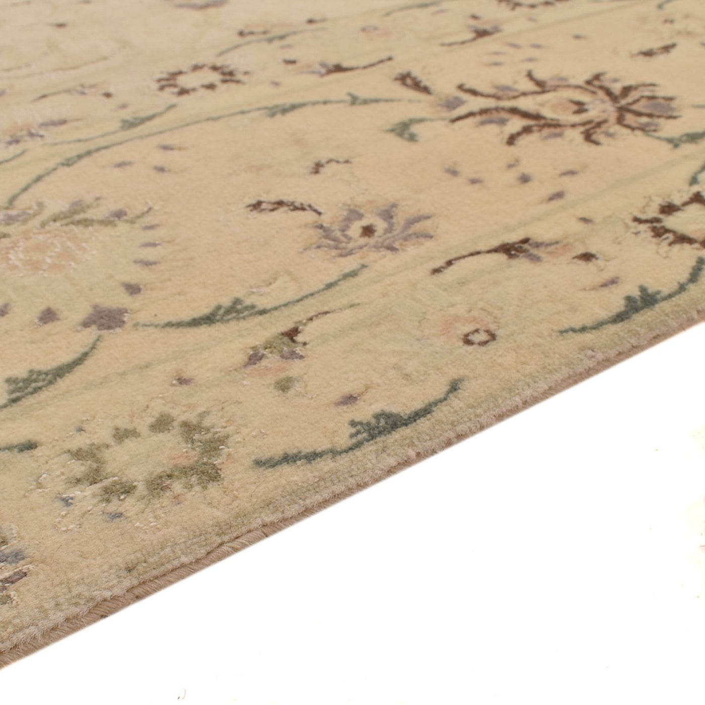 Persisk teppe - Tabriz - Royal - 240 x 200 cm - lysegrønn
