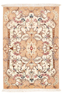 Persisk teppe - Tabriz - Royal - 92 x 59 cm - lys beige – product image