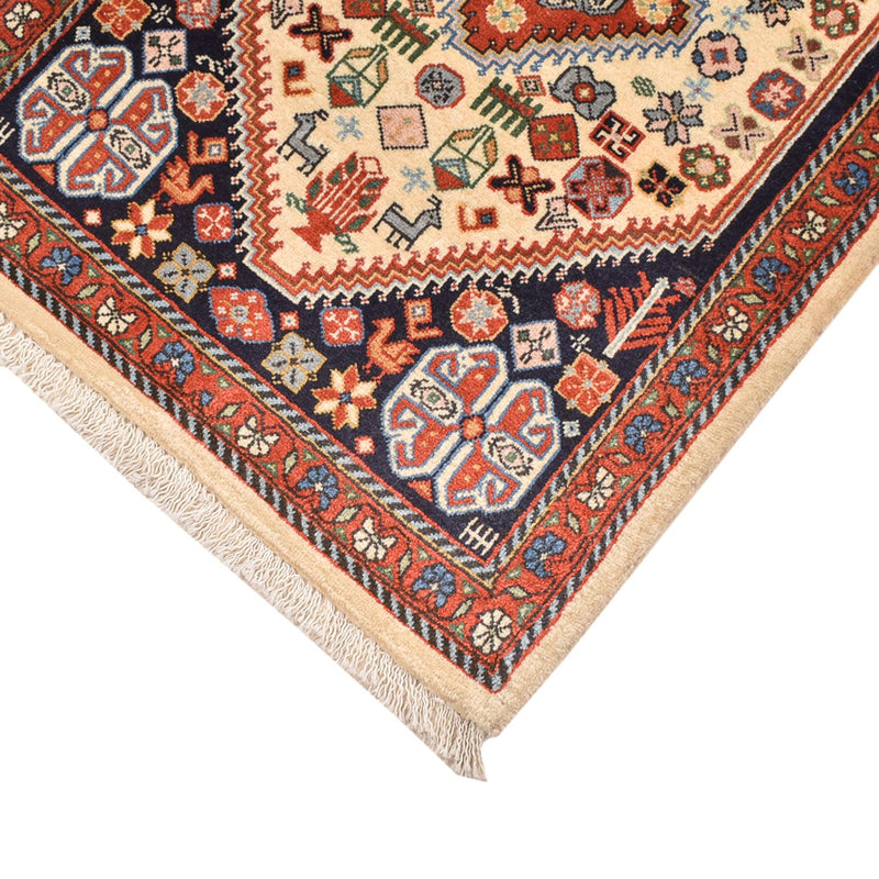 Gabbeh teppe - Kashkuli persisk teppe - 90 x 60 cm - flerfarget