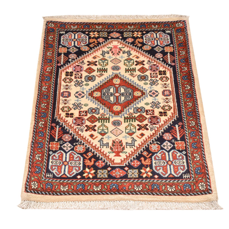 Gabbeh teppe - Kashkuli persisk teppe - 90 x 60 cm - flerfarget