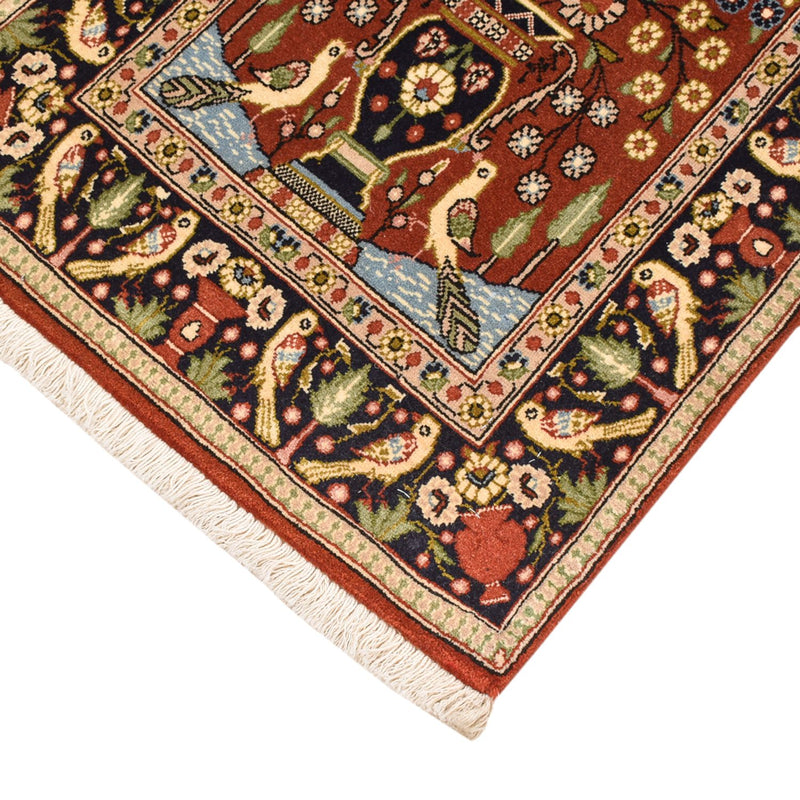 Persisk teppe - Ghom - 105 x 60 cm - flerfarget