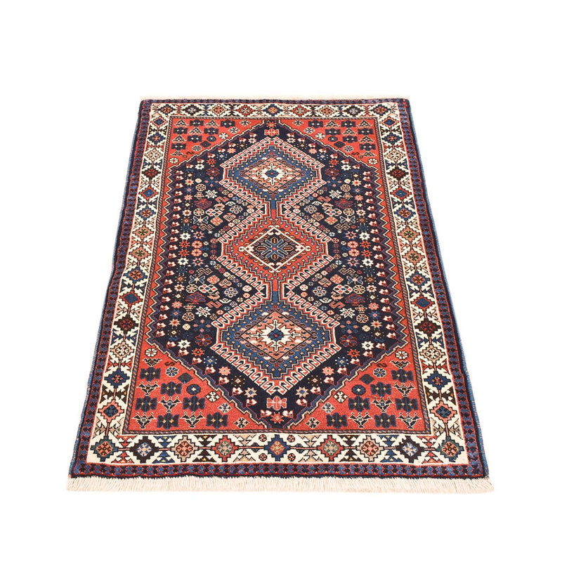 Persisk teppe - Nomadisk - 125 x 75 cm - flerfarget