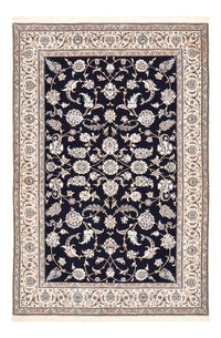 Persisk teppe - Nain - Premium - 197 x 130 cm - mørkeblå – product image