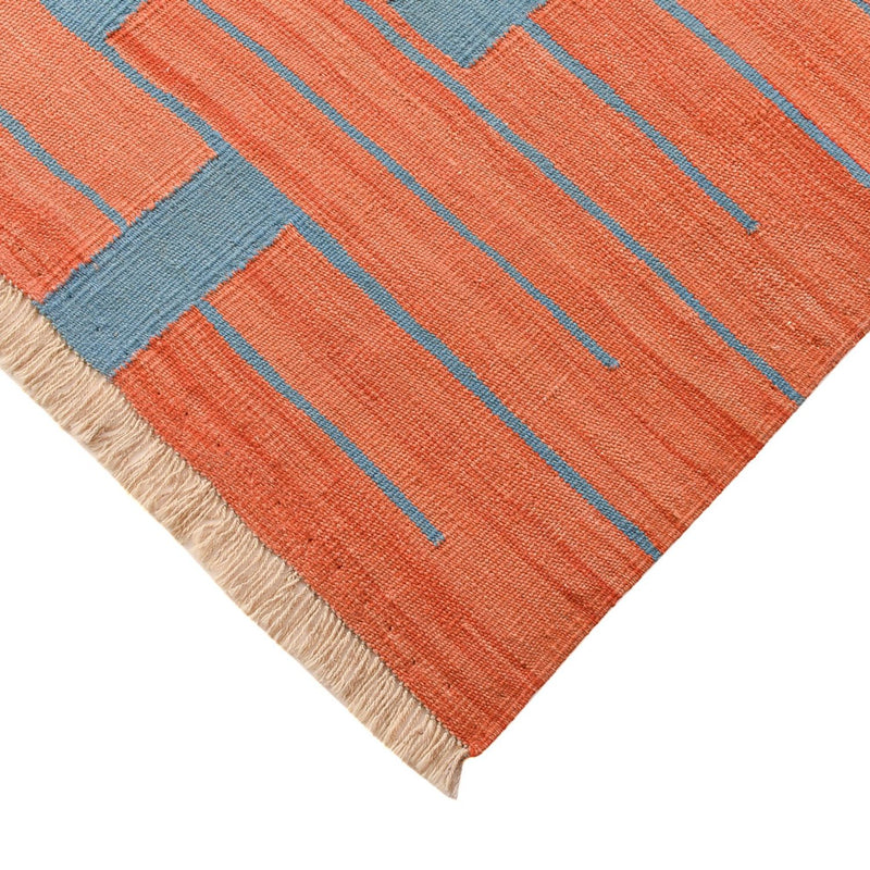 Moderne kilim Teppe 192x293cm - Ullteppe