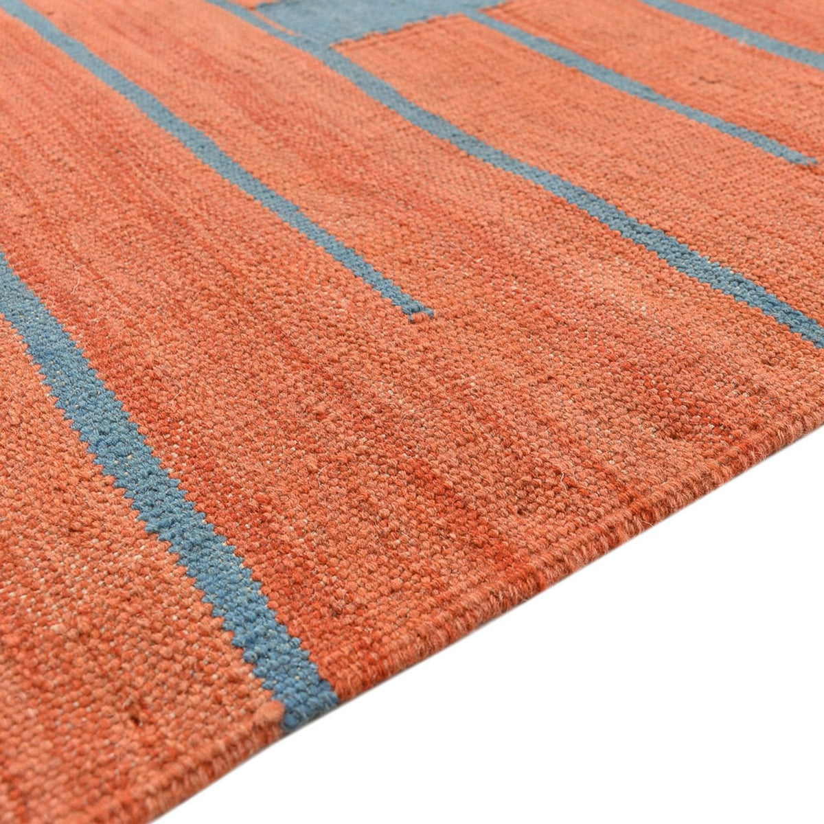 Moderne kilim Teppe 192x293cm - Ullteppe