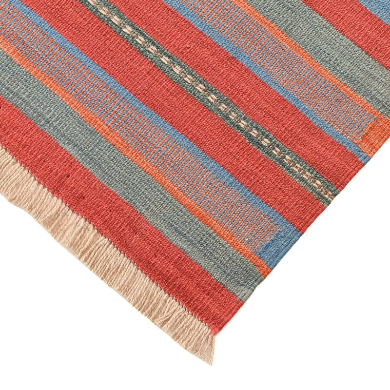 Moderne kilim Teppe 200x145cm - Ullteppe