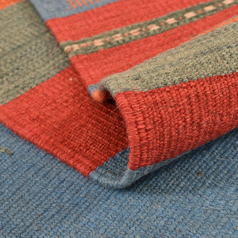 Moderne kilim Teppe 200x145cm - Ullteppe