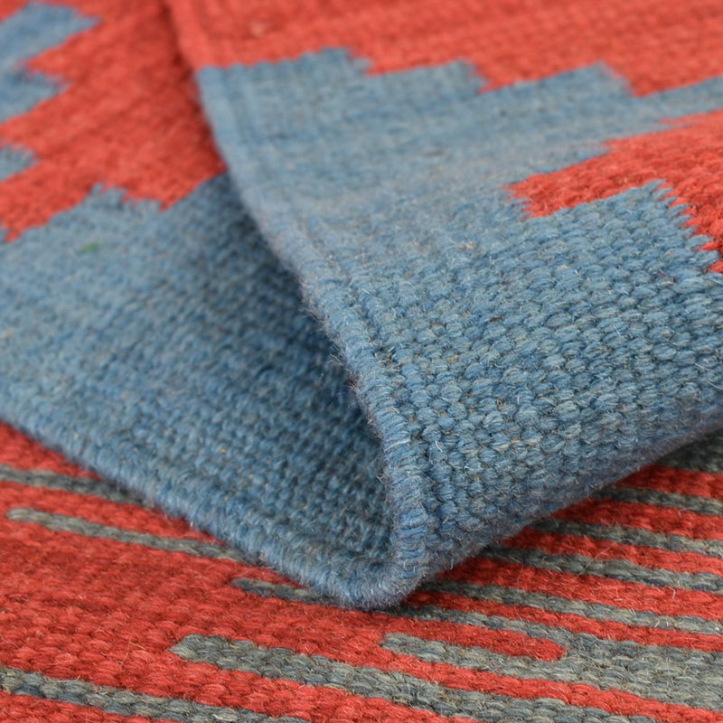 Moderne kilim Teppe 189x146cm - Ullteppe