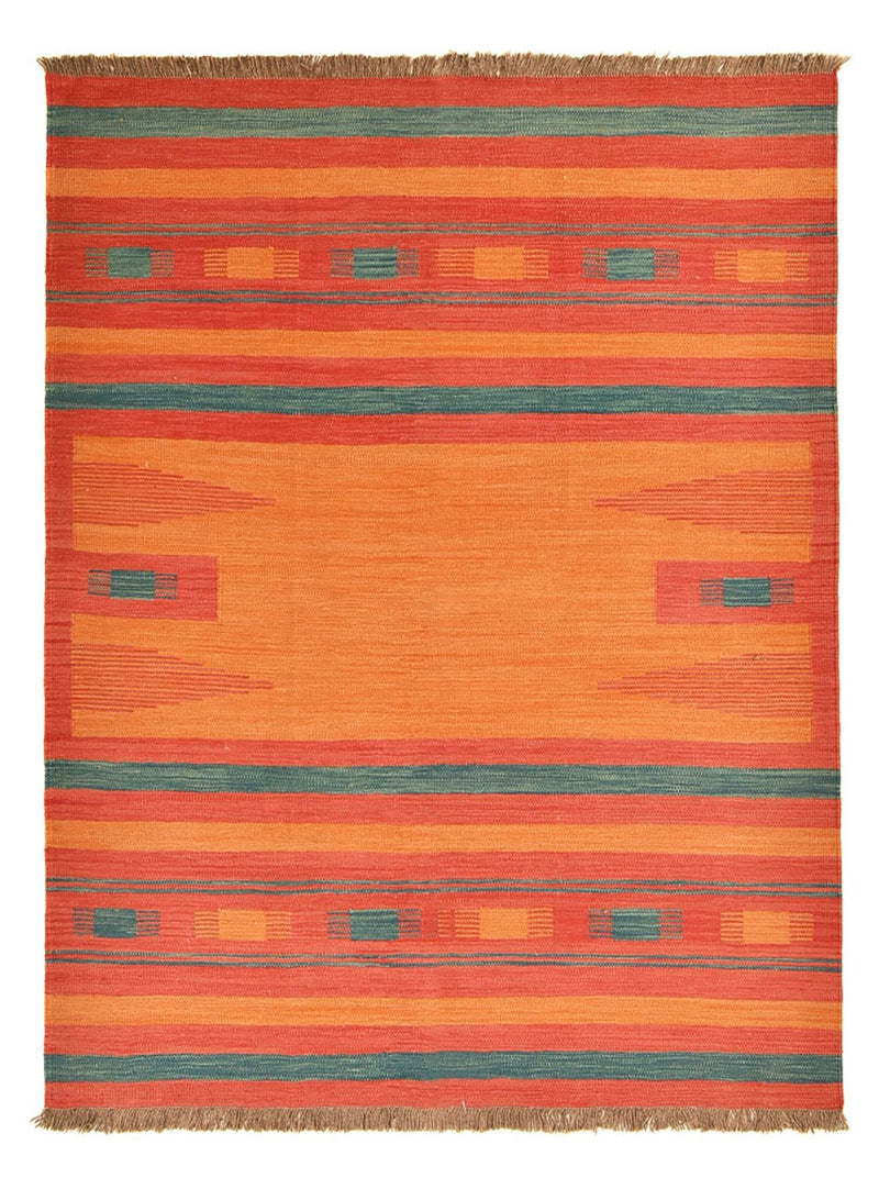 Moderne kilim Teppe 155x201cm - Ullteppe