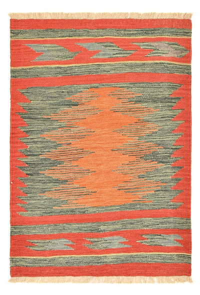 Moderne kilim Teppe 101x141cm - Ullteppe