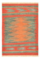 Moderne kilim Teppe 141x101cm - Ullteppe